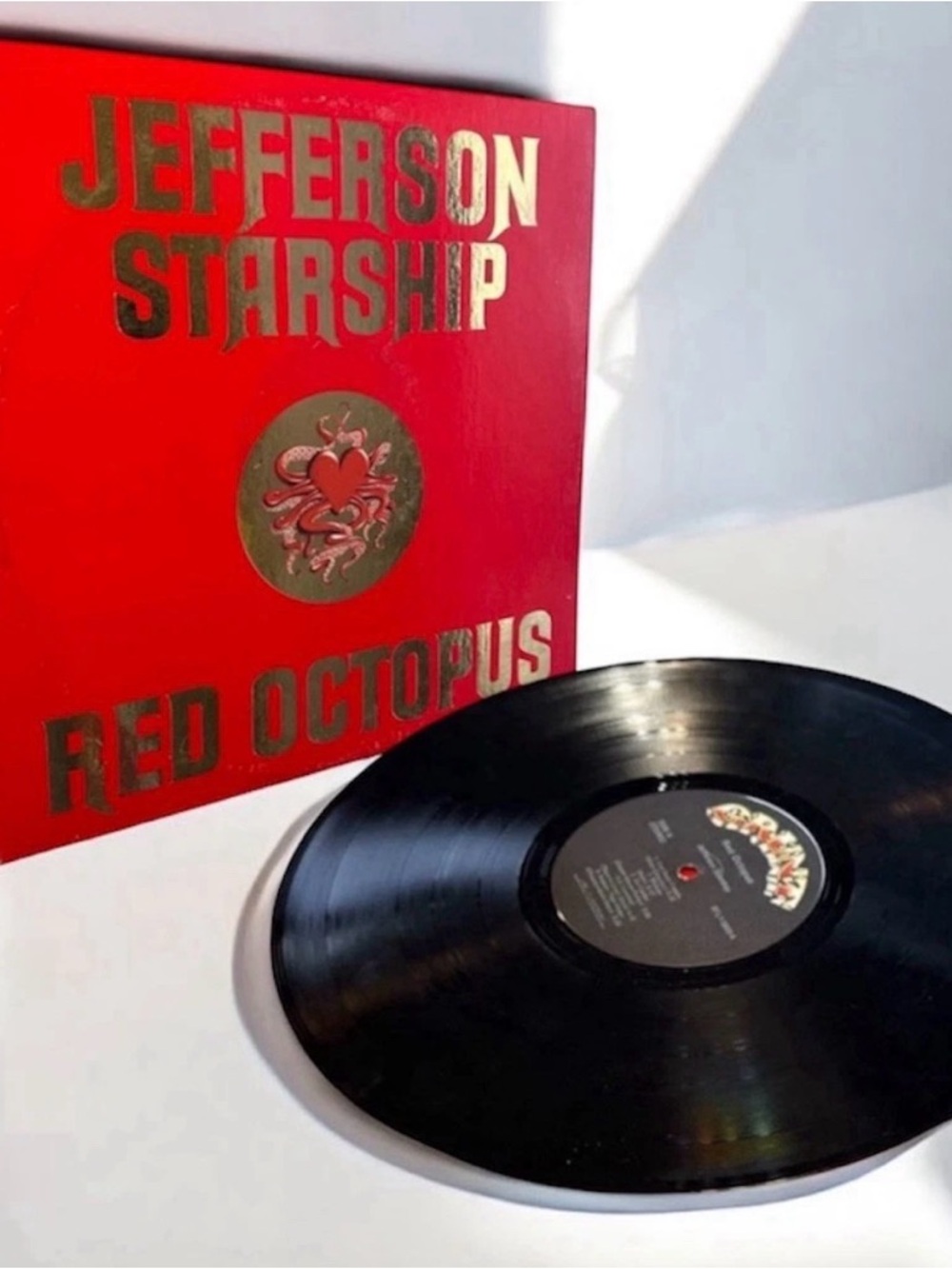 Jefferson Starship Red Octopus LP 1975 Grunt BFL1-0999 Vinyl Record Rock